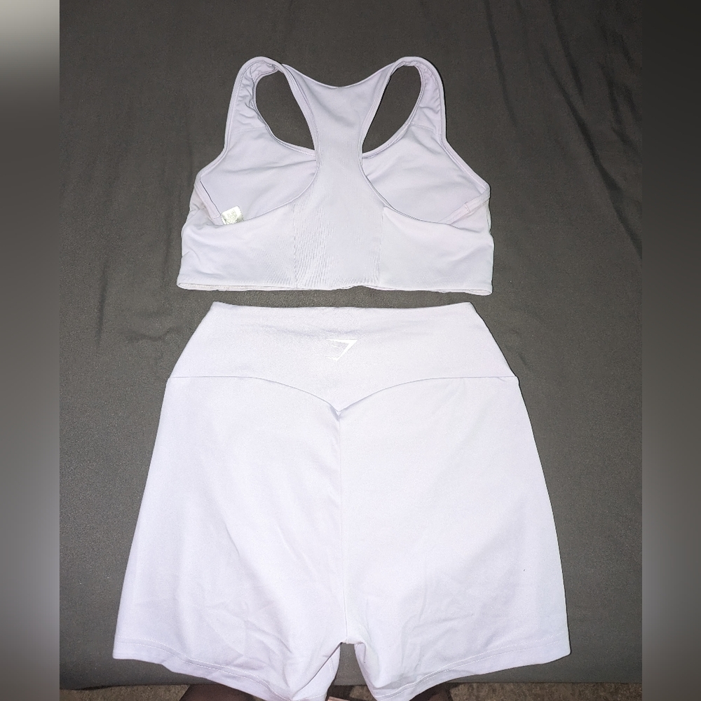 Gymshark Training sports bra and shorts